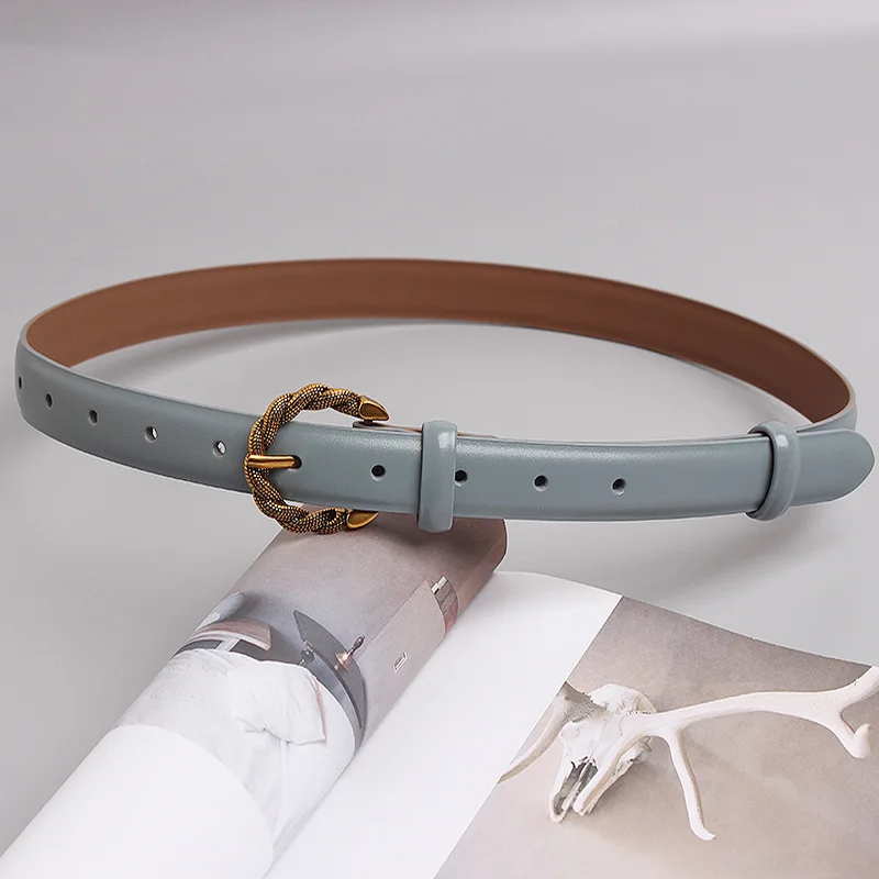 

Women Brief Belt Designer Fashion Leather Belts Buckle Waistband Genuine Leather Female Cinturones Ladies Belts Dresses Belts