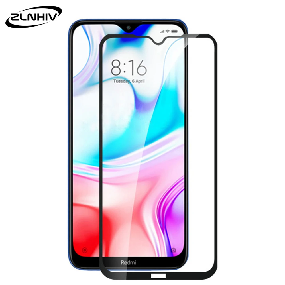 Zlnвич полное покрытие для xiaomi redmi note 9s 8t 8 7 6 pro закаленное стекло 8A 7A 6A Защитная
