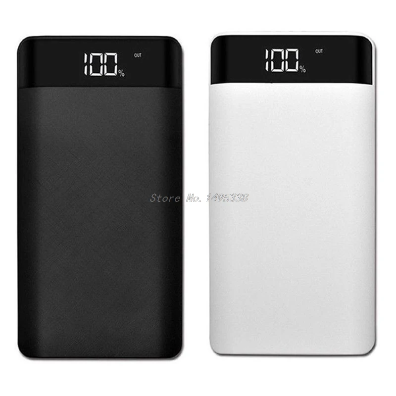 Универсальный 5 в 2 А 3 USB порта Внешний Аккумулятор Чехол Набор DIY 8X 18650 зарядное