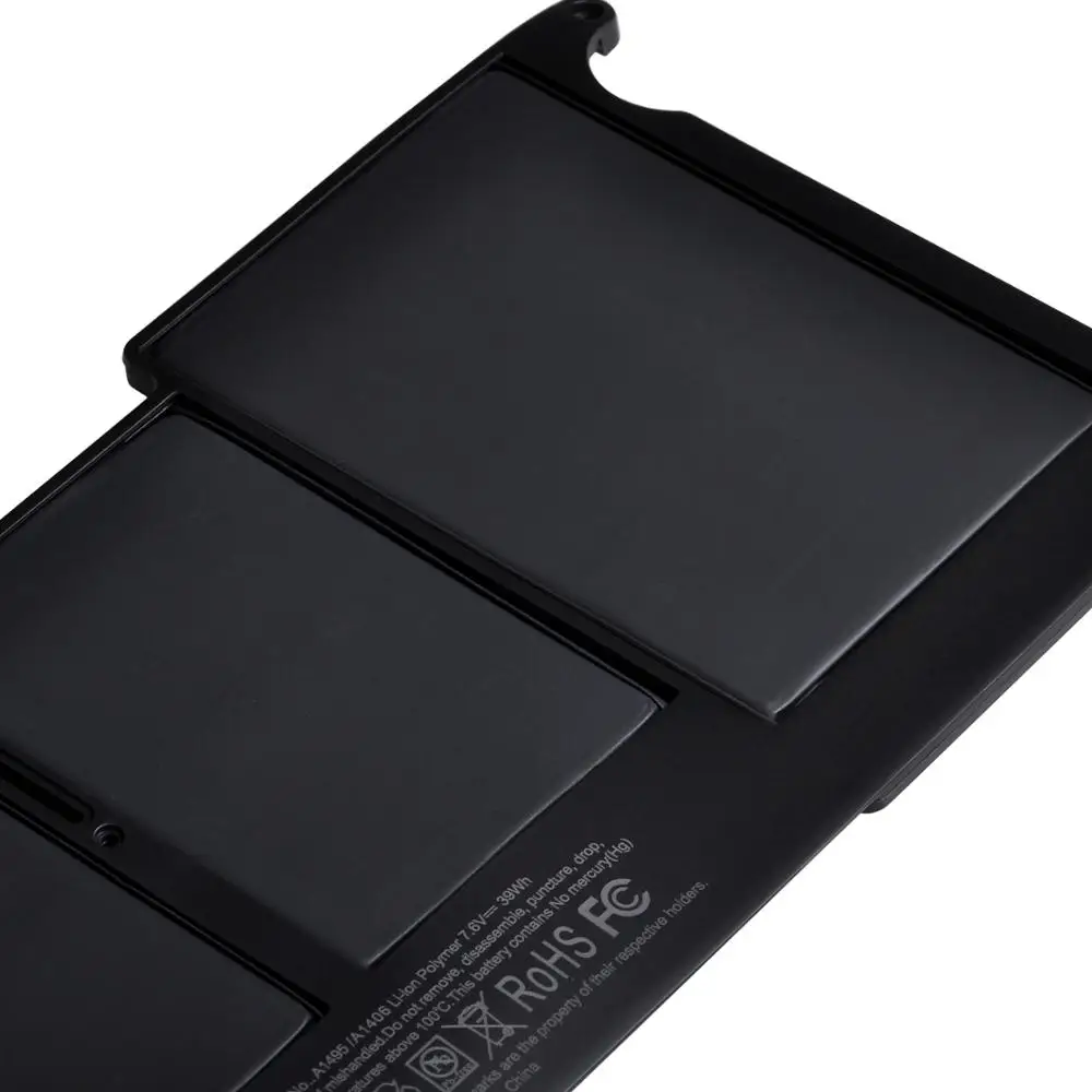 Аккумулятор для ноутбука A1406 A1495 Apple MacBook Air 11 дюймов A1370 Mid 2011 и A1465 (2012-2015) 39WH 7 6 В |
