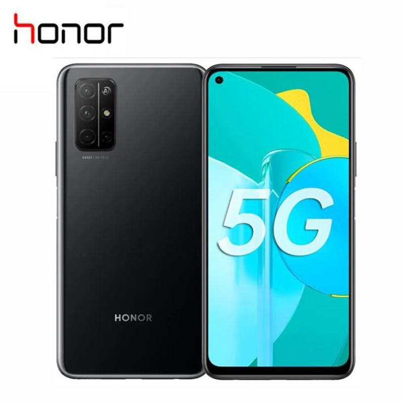 Смартфон Honor 30S 5G Kirin 820 6 5 дюйма 64 мп 4000 мАч Android 10 40 Вт поддержка SuperCharge сканер