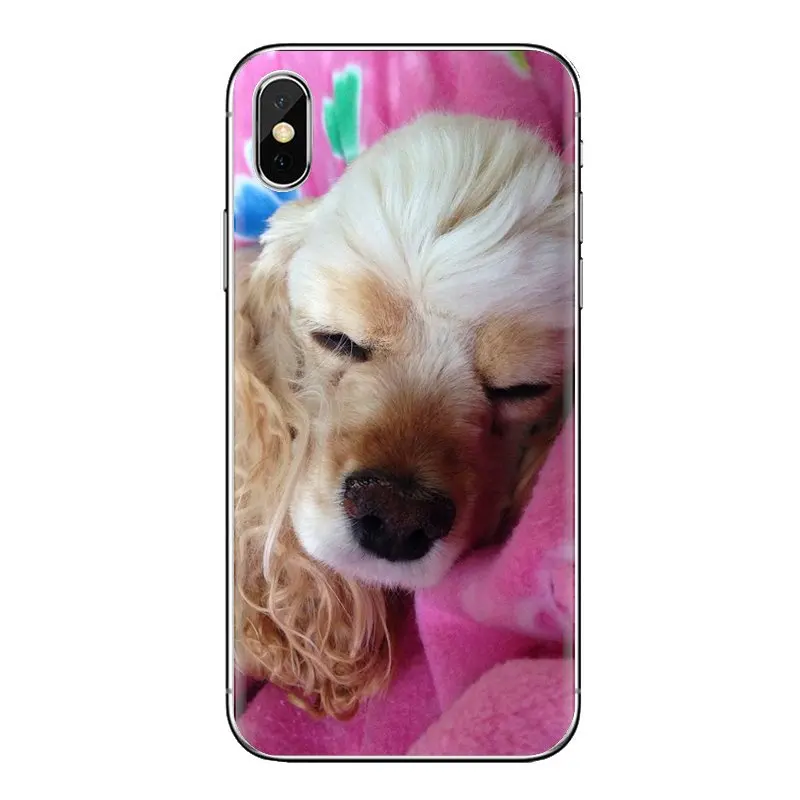 Cocker Spaniels dog puppies Poster For Samsung Galaxy J1 J2 J3 J4 J5 J6 J7 J8 Plus 2018 Prime 2015 2016 2017 Soft TPU Phone Case |