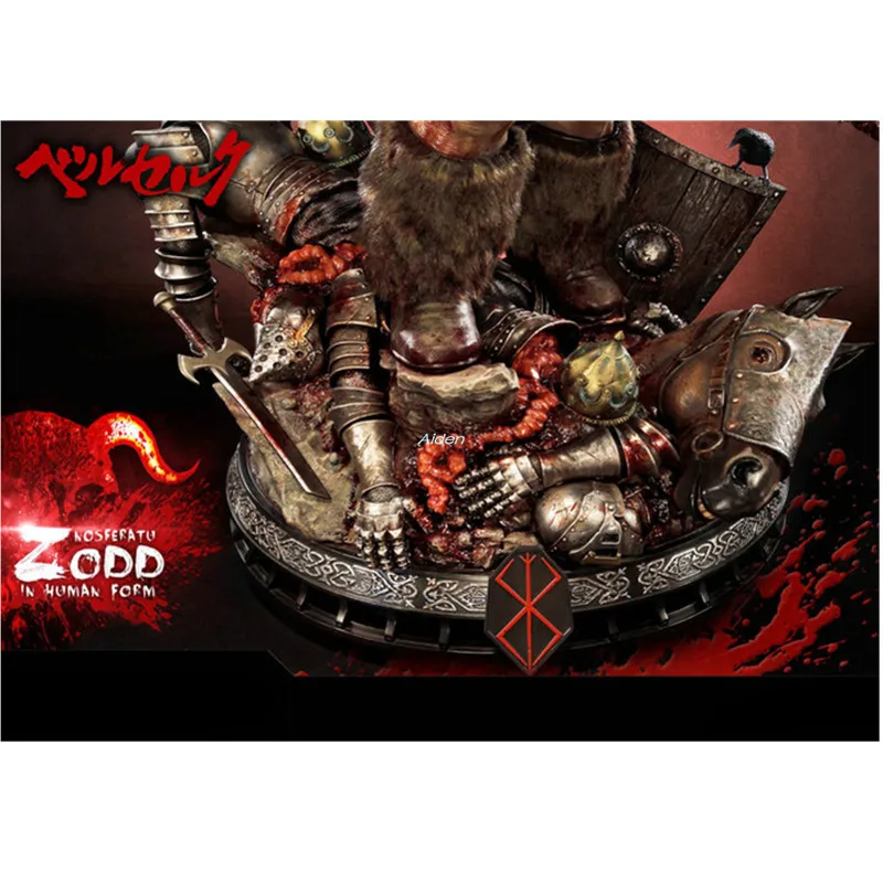 3" Статуя берсерка бюст Zodd полная длина портрет Гриффит Искусство ремесло украшение GK экшн Коллекционная модель игрушечная коробка 89 см Z2541