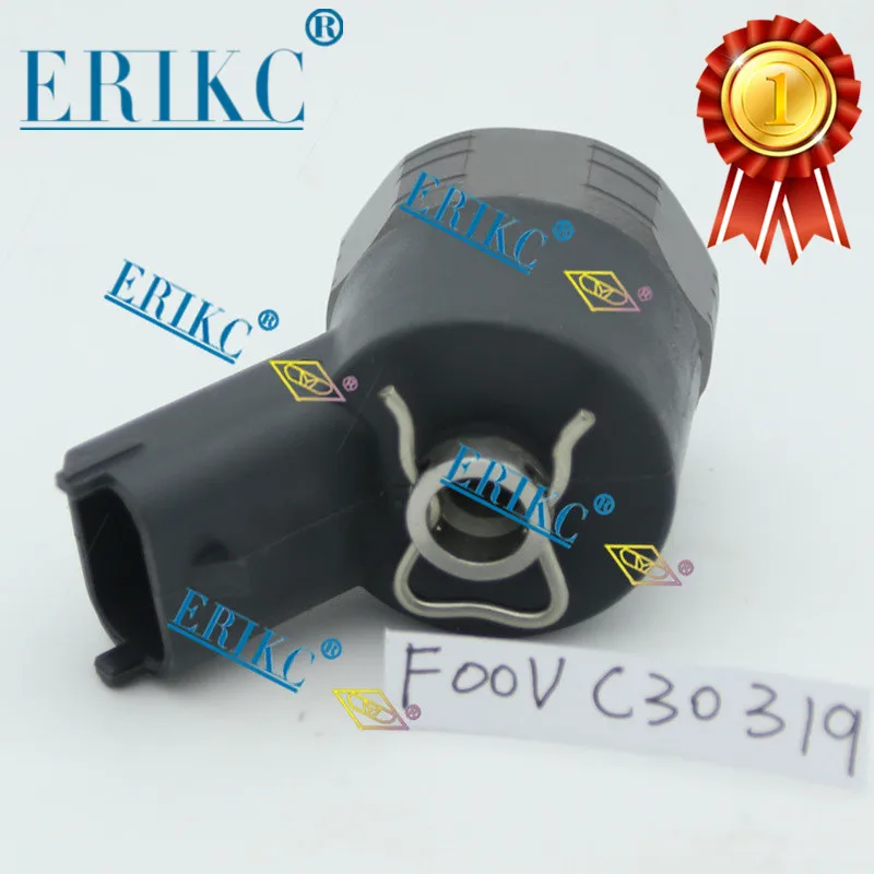 ERIKC F00VC30319 Соленоидный клапан инжектора F00v C30 319 соленоидный регулирующий F 00V