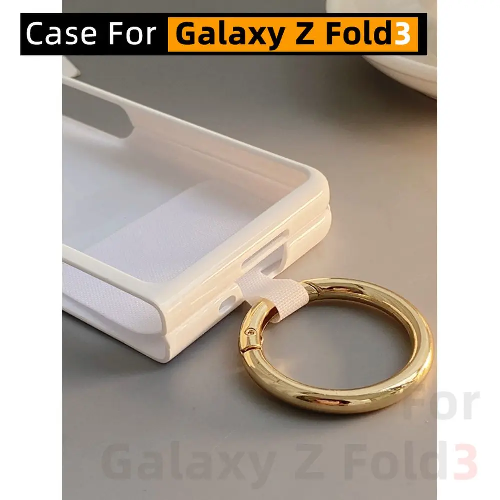 for samsung galaxy z fold3 casegalaxy z fold 3 5g case pc material with phone bracket free global shipping