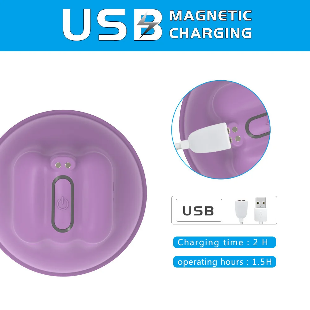 Плотно закрывает силиконовый массажер для сосков удаленный груди взрослых вещей