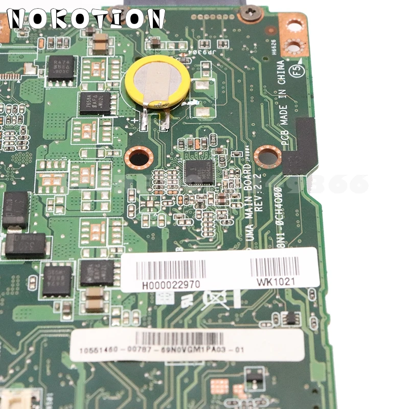 Материнская плата NOKOTION H000022970 для ноутбука TOSHIBA Satellite U500 U505 материнская HM55 DDR3