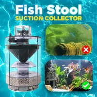 fish stool suction collector for fish tank cleaning tools automatic fish fecal filter increase oxygen cleaning aquarium supplies