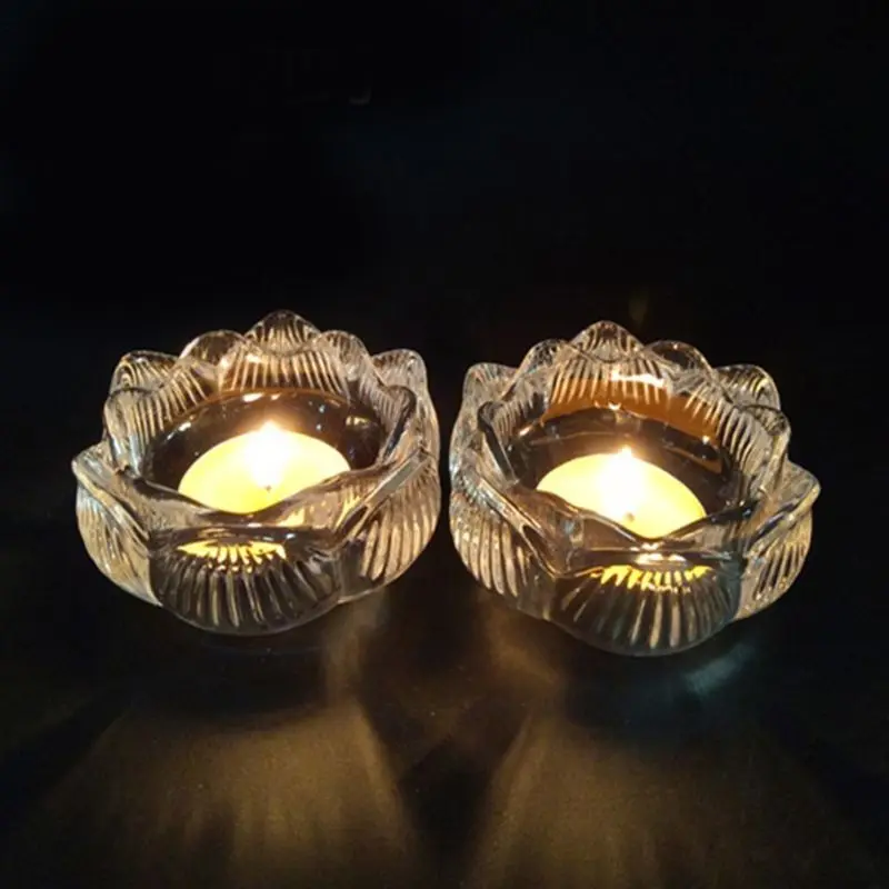 Прозрачная DIY Форма для пепельницы Лотос подсвечник форма коробки хранения