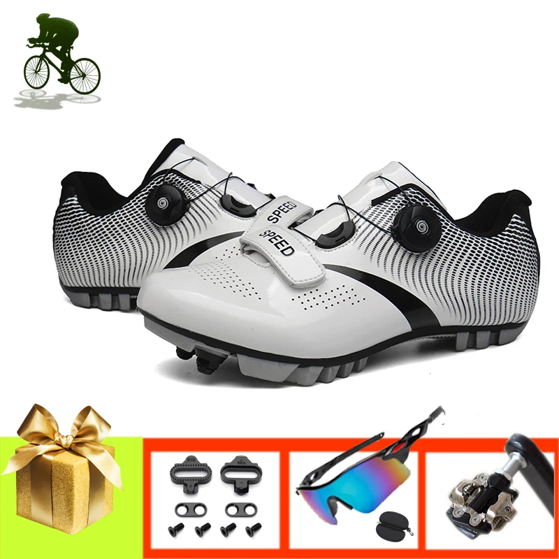 Professional Mountain Bike Sneakers Self-locking Breathable Men Women Sapatilha Ciclismo Mtb SPD Pedals Racing Cycling Shoes