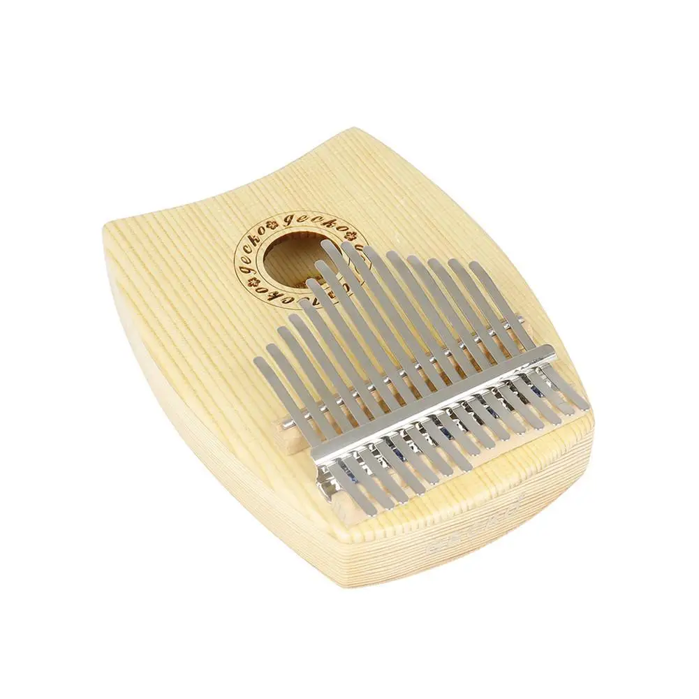15 Keys Kalimba Thumb Piano Delicate Mbira Keyboard Musical Instrument With Learning Book Tune Hammer For Beginner