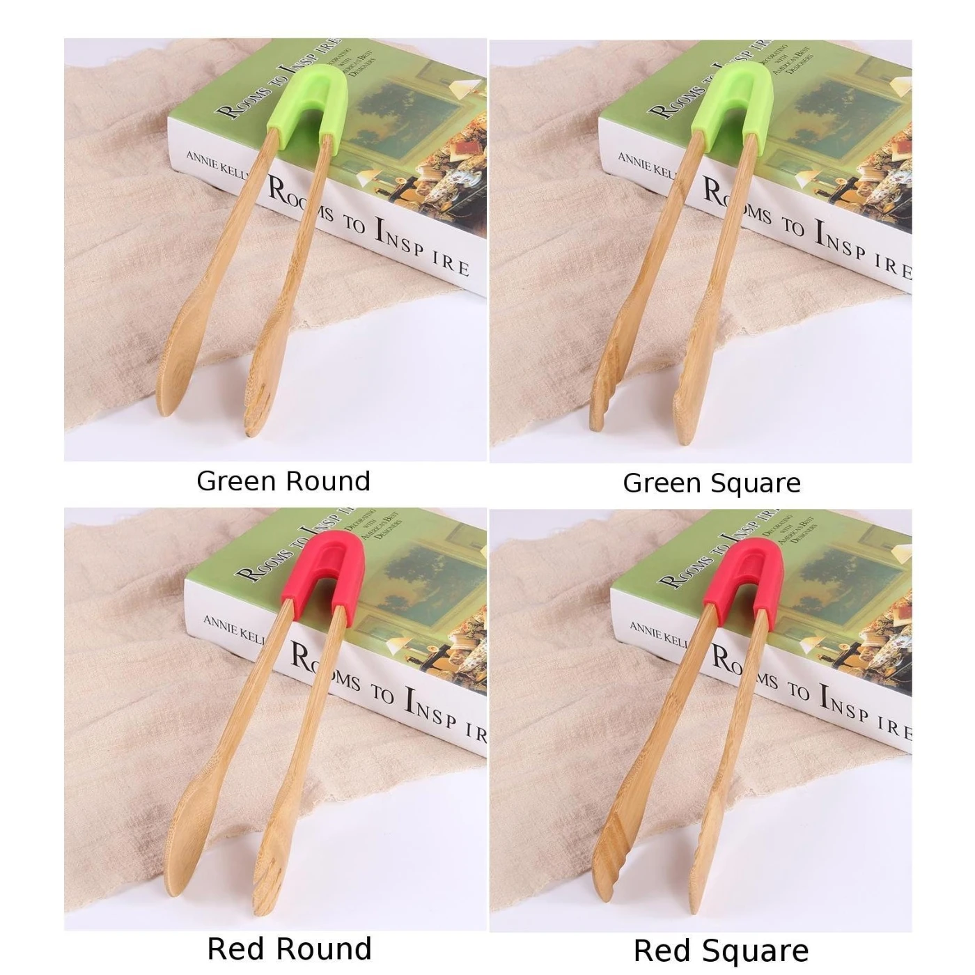 Бамбуковые хлебные кухонные щипцы Пищевые Инструменты для барбекю деревянный