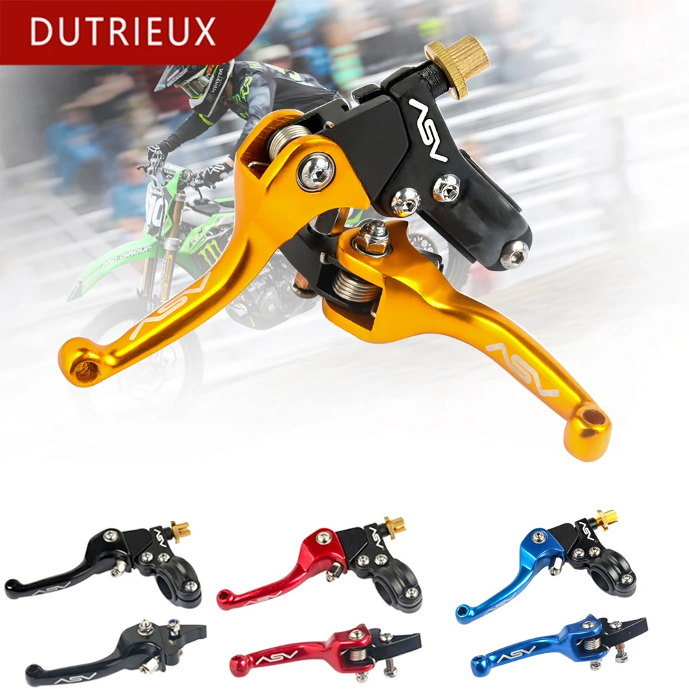 

DUTRIEUX 7/8''/22mm ASV F3 Clutch Brake Folding Lever Fit Motocross ATV Dirt Bike CR CRF YZF WRF KX KXF RMZ Accessories