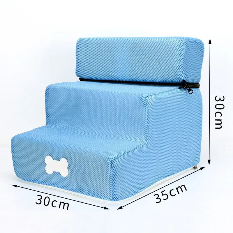 Pet кожа/сетка лестничные ступени собака Съемная 3 история лестница моющиеся для