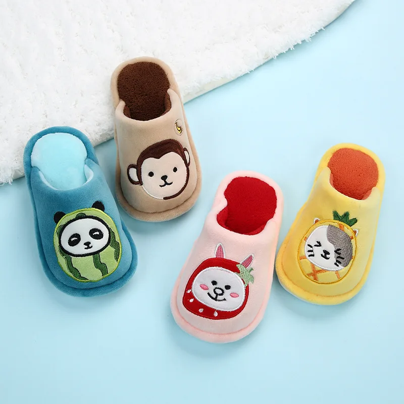 Детские тапочки зима 2019 г. Новые для малышей и мальчиков повседневные