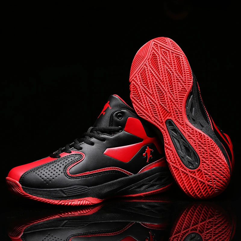 Мужские и женские баскетбольные кроссовки с высоким берцем для мальчиков