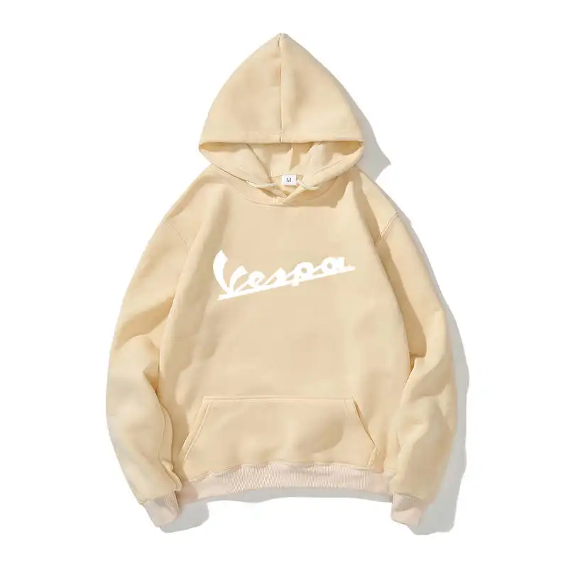 

2020 New Men Spring Hip Hop Hooded Clothing 100% Cotton Vespa Hoodies Sweatshirts Motorcycle Casual Winter Jackets Free shipping