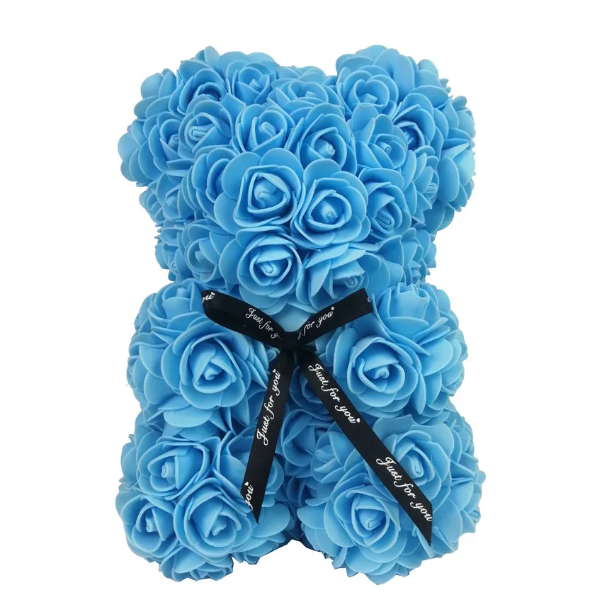 Мыло Пена Роза медведь кукла Тедди Искусственная любовь цветок свадьба день