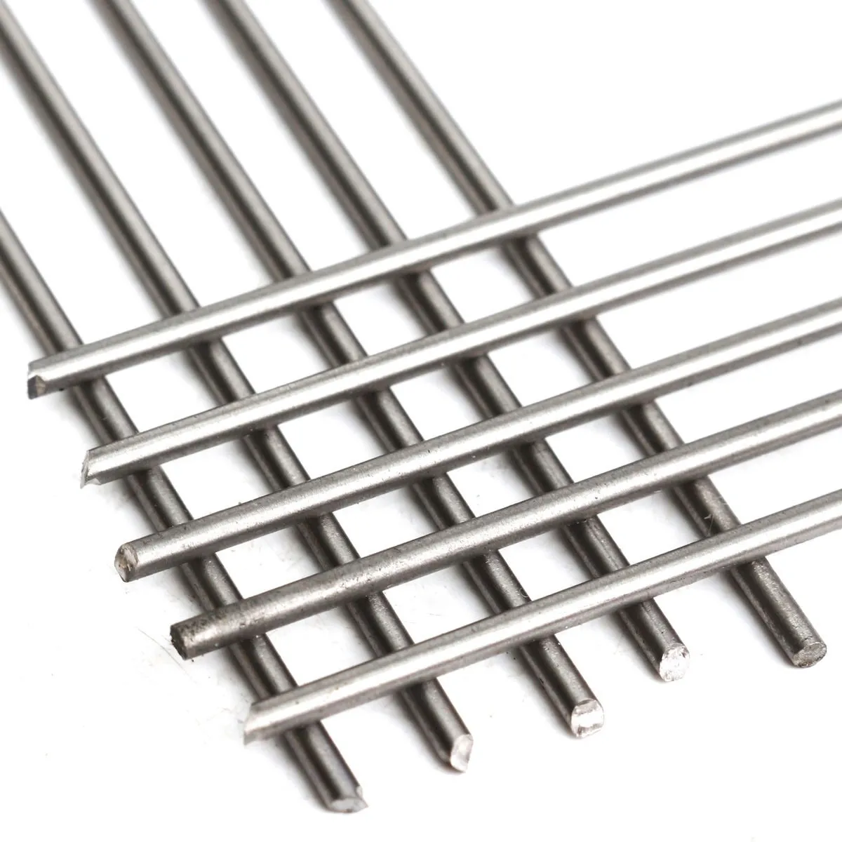 

10pcs/set 2X250mm Titanium 6AL-4V Round Bar Rod 078x 10 Inch Ti GR 5 Welding Grade 5 Lightweight High Strength