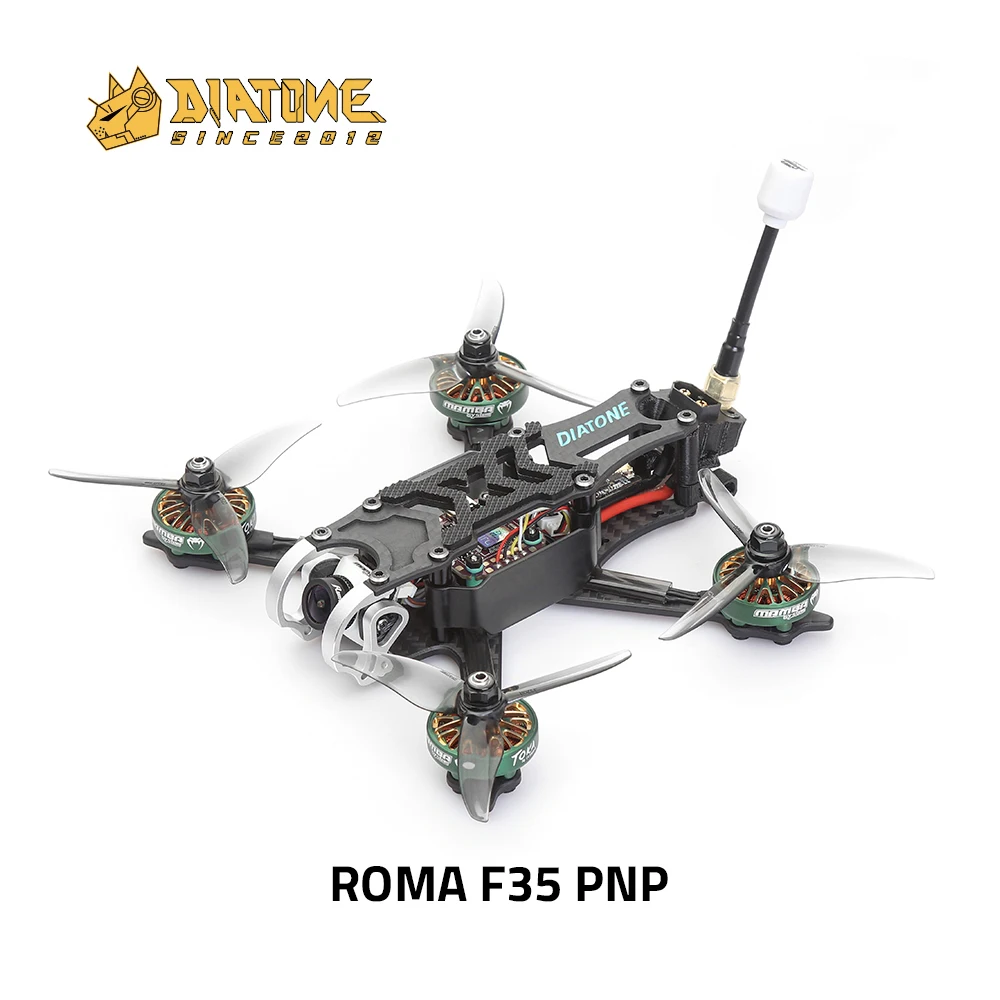 

DIATONE Roma F35 3,5 дюйма 4/6S PNP (без приемника) с камерой/F7 DJI MINI MK2 FC/40A ESC 20*20 мм 2306,5 мотор