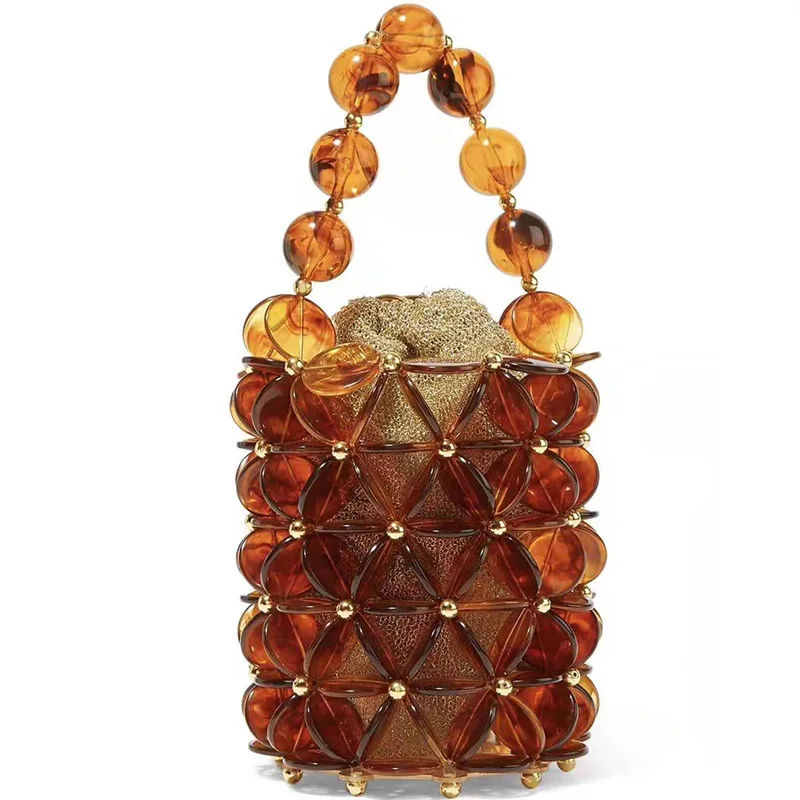 Женская сумка мешок ручной работы дизайнерская клатч с бисером 2019|Сумки ручками|