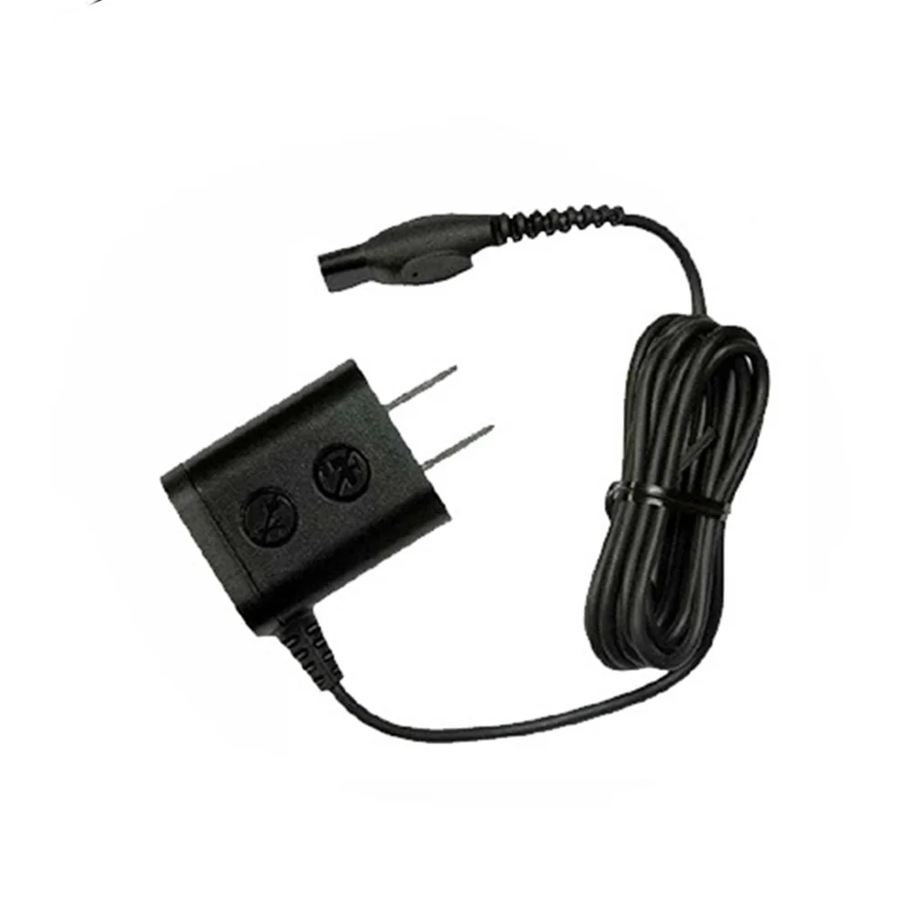 Overvoltage Protection Cable ABS Razor Charger Universal Wall Plug 5W Power Adapter Accessories Trimmer Black For Philips HQ850 |