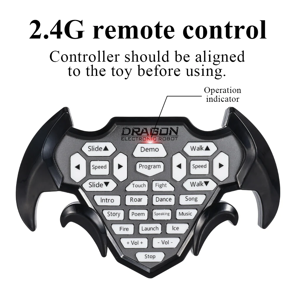 Dinosaurio el&eacute;ctrico de Control remoto para ni&ntilde;os, juguetes educativos de animales, Robot de radiocontrol-4