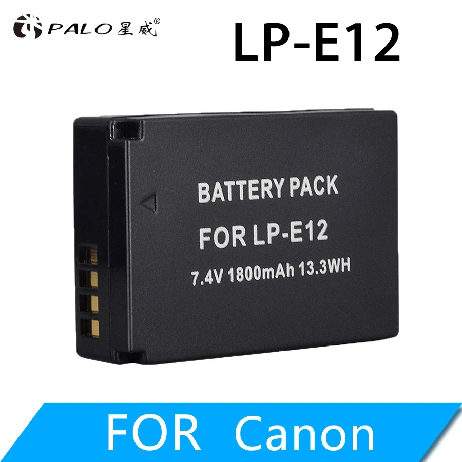 Аккумуляторы для фотоаппаратов PALO Canon LP-E5 LP-E6 LP-E8 LP-E10 lp e5 e6 e8 e10 e12 e17 | Электроника