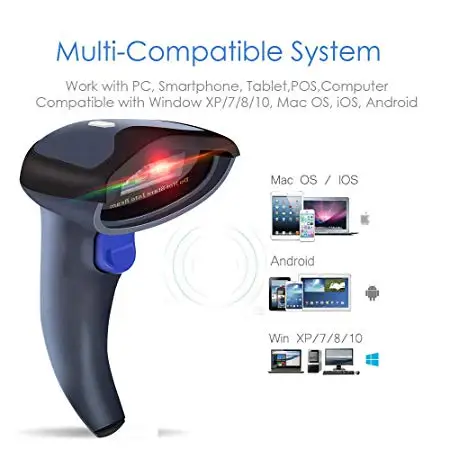 NETUM W6-X Bluetooth CCD сканер штрих-кодов и NT-1228BC считыватель штрих-кодов для Мобильных Платежей компьютерный экран Поддержка Mac IOS, Android