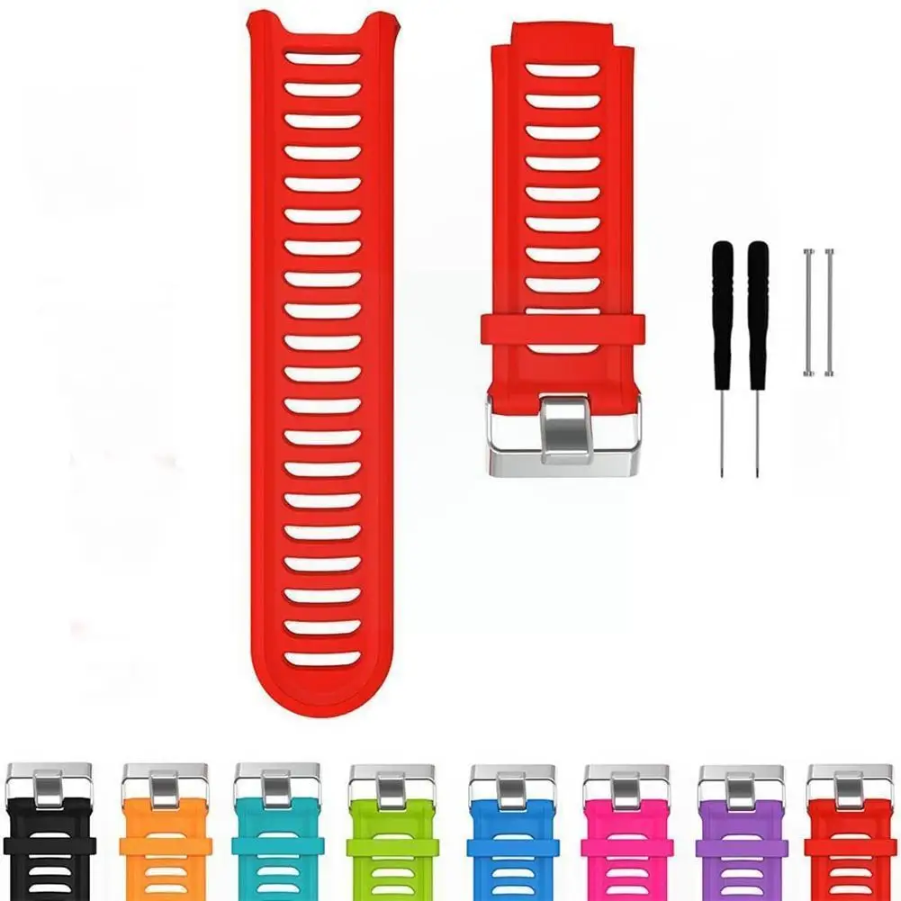 

Silicone Replacement Wrist Band For Garmin Forerunner 910XT Sports GPS Watch Replace Watch Strap Accessories I7O8