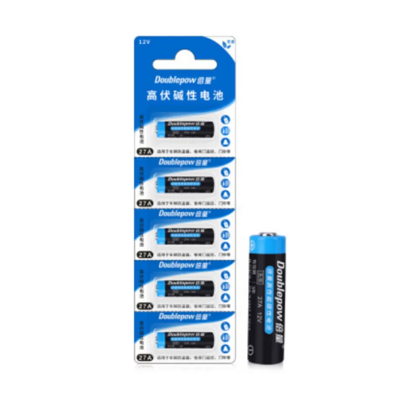 Двойной дверной звонок Doublepow 12 В, противокражный переключатель вспышки, батарея 27 а 12 В, гаражный пульт дистанционного управления, защищенный от ртути, экологически чистый