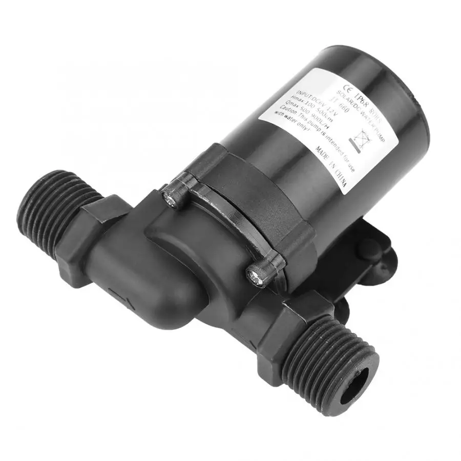 JT-660D-12 Mini Brushless Circulating Water Pump 900L/H Low Noise Submersible Boost For Solar Heater Fish Tank DC 12V | Обустройство