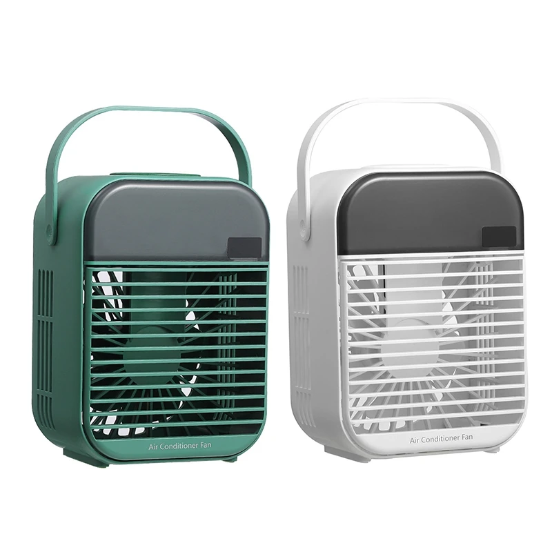 

Portable Air Conditioner, Rechargeable Evaporative Air Conditioner Fan with 3 Speeds with Handle for Office