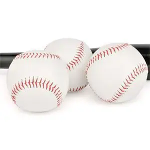 White Standard 9" Leather Baseball 2