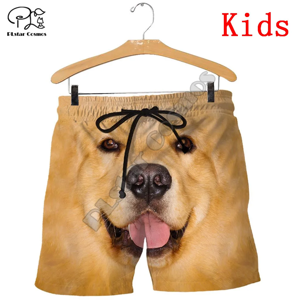 

PLstar Cosmos Cute Dog 3D Printed 2021 New Fashion Summer Shorts Kids Boy/Girl Kawaii Beach Pants Casul Children Wear D29