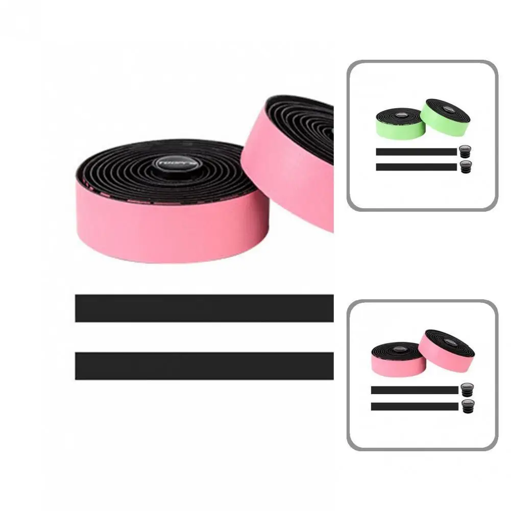 

Multi Color 1 Set Durable Sweat Absorption EVA Handle Tape EVA Bike Grip Tape Breathable for Cycling