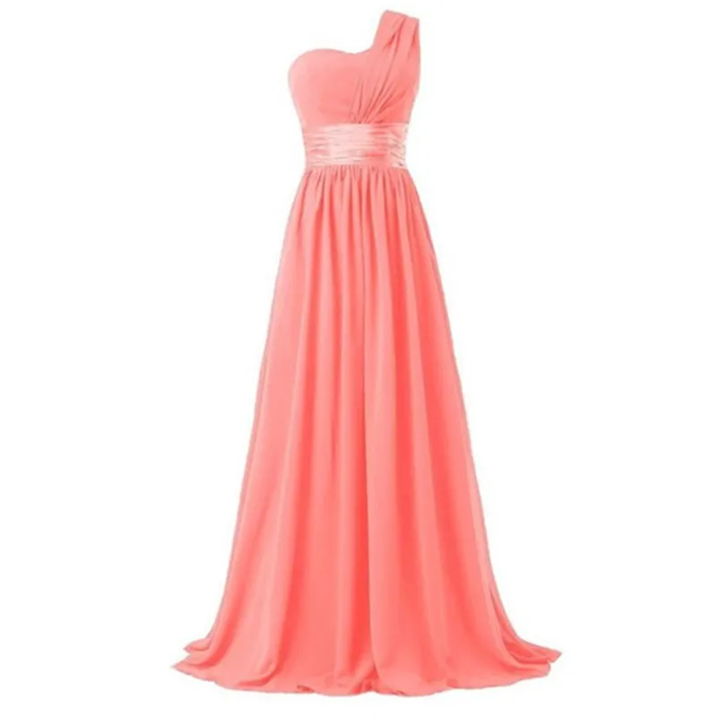 Chiffon Prom Dress Evening Costume Gown Women Maxi Real Image High Quality | Свадьбы и торжества