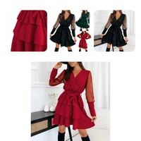 popular dress slim streetwear pure color high waist dress elegant dress women dress