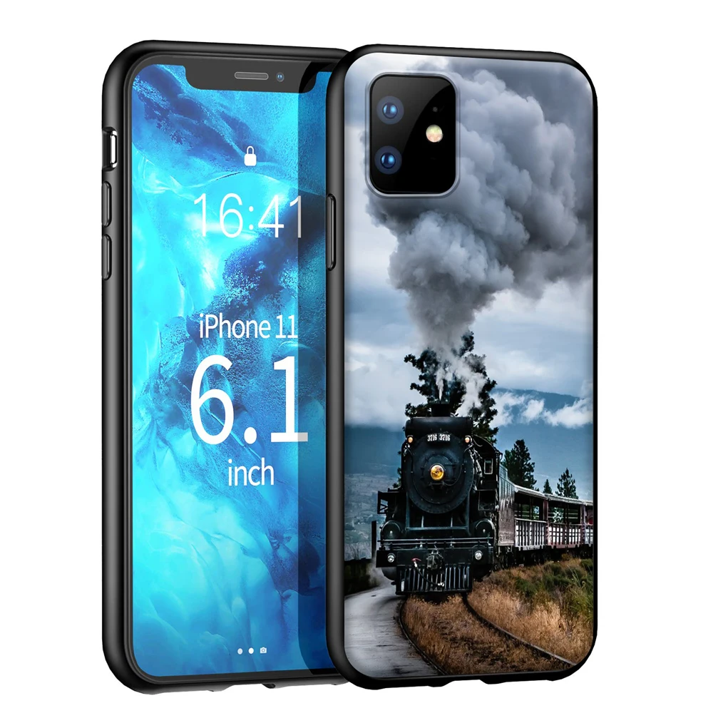 Винтажный силиконовый мягкий чехол YIMAOC для iPhone 12 Mini 11 Pro XS Max XR X 8 7 6 6S Plus 5 |