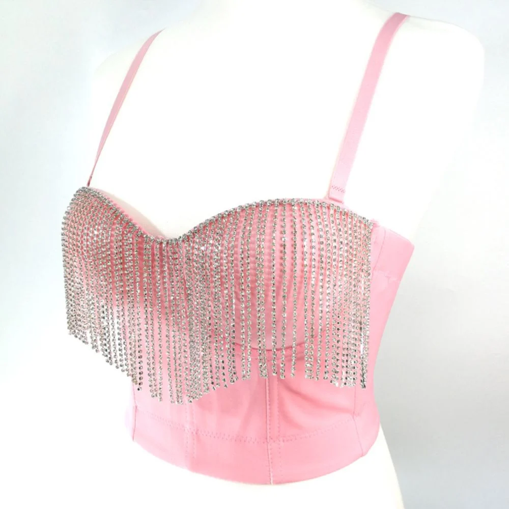 Corset With Rhinestones Corset Belt Waist Trainer Body Shaper Fajas Colombianas Reductora