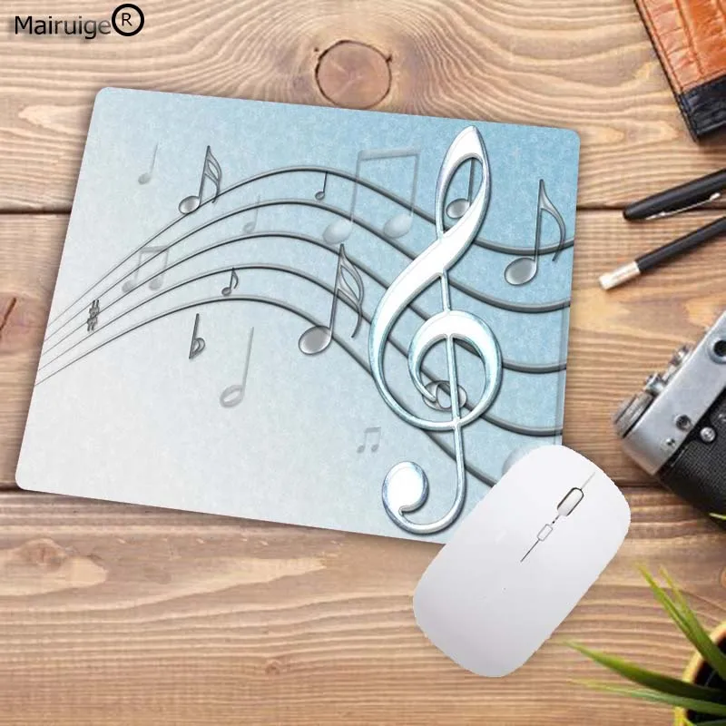 Mairuig музыкальная нота DIY Художественный коврик для мыши плеер игровая клавиатура Pad компьютер планшет Pad Размер 22X18 мм