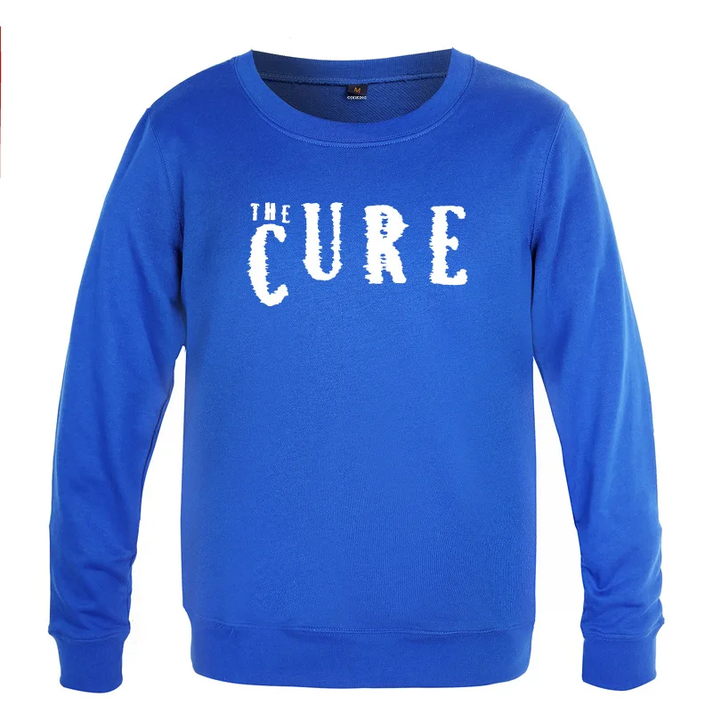 

The Cure Rock Sweatshirts Men Spring Autumn Long Sleeve O-Neck Pullover Casual Man Hip Hop Streetwear Sport Hoodie High Quality