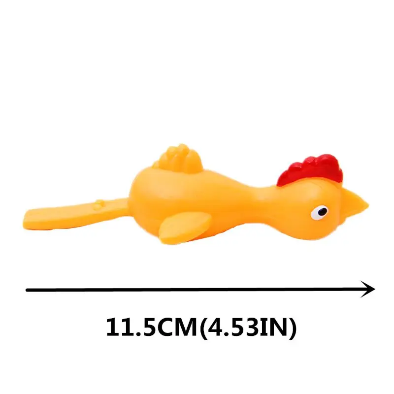 

3 PCS Finger Birds Fun Novelty Toys Funny Joke Rubber Chicken Stretchy Flying Turkey Party Favors
