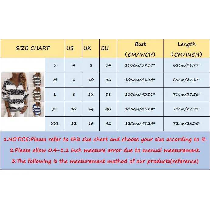 

Autumn And Winter Sweatshirt Zipper V-neck Abstract Leopard Stripe Print Women Pullovers Long Sleeve Vintage Streetwear Sudadera