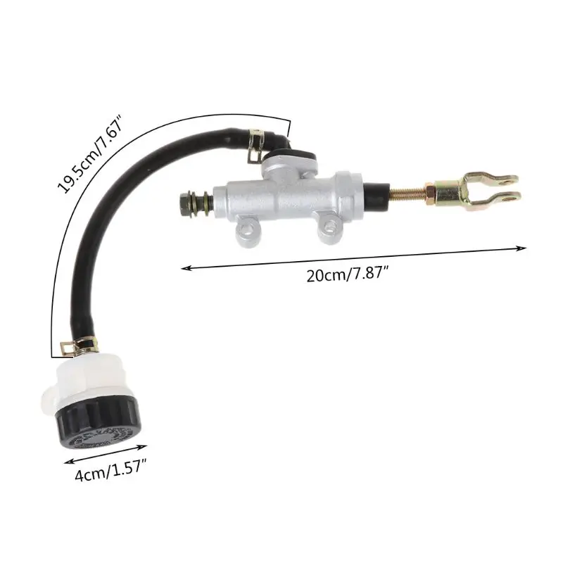 

N84F Brake Hydraulic Pump Motorcycle Universal Rear Foot Master Cylinder Pump For Suzuki Kawasaki