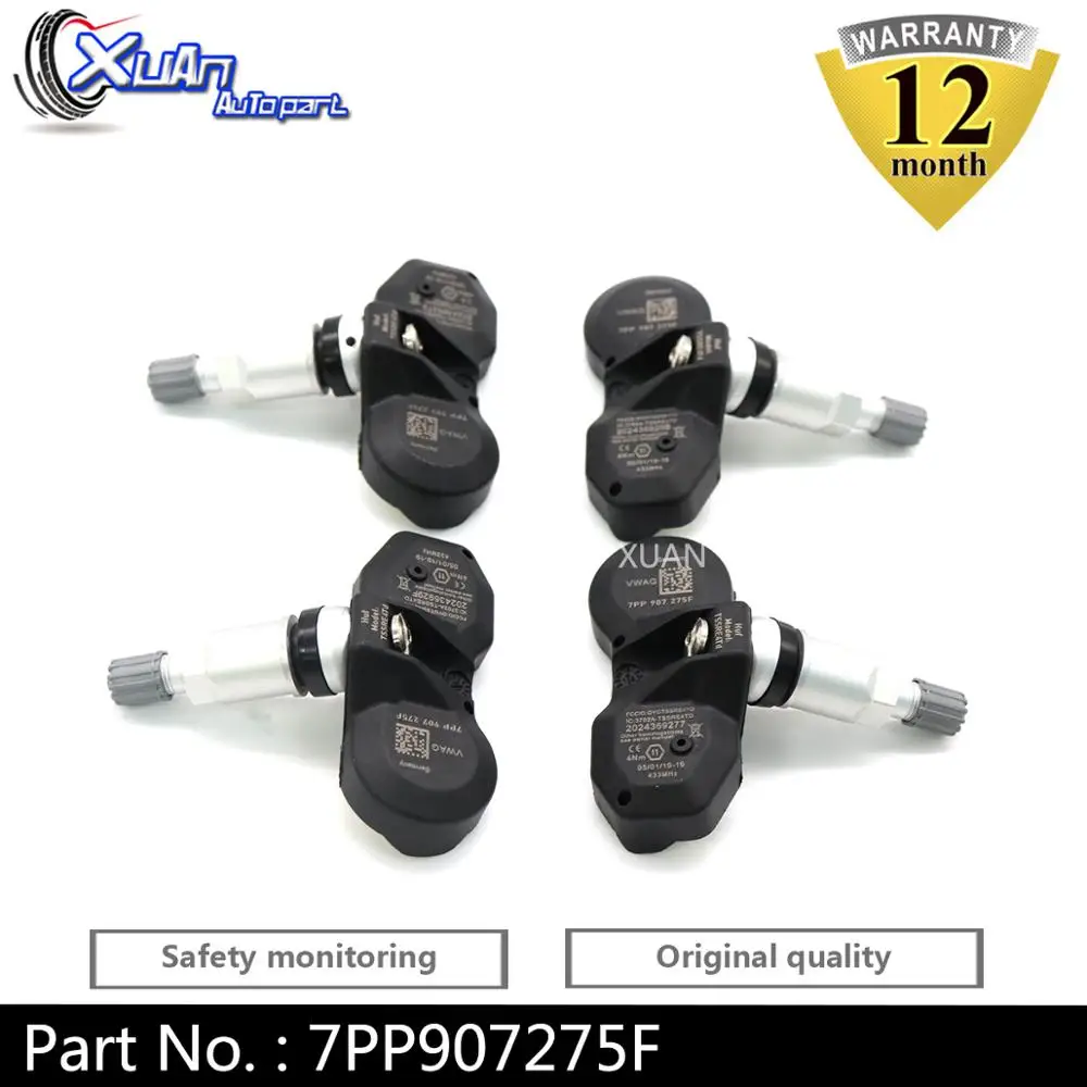 XUAN датчик давления в шинах TPMS для LAMBORGHINI AVENTADOR GALLARDO HURACAN MURCIELAGO 2007 2015 7PP907275F 433