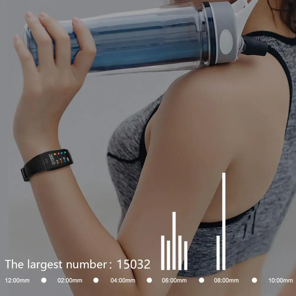 Умные часы Bluetooth 4 0 для фитнеса умные с цветным экраном спортивные