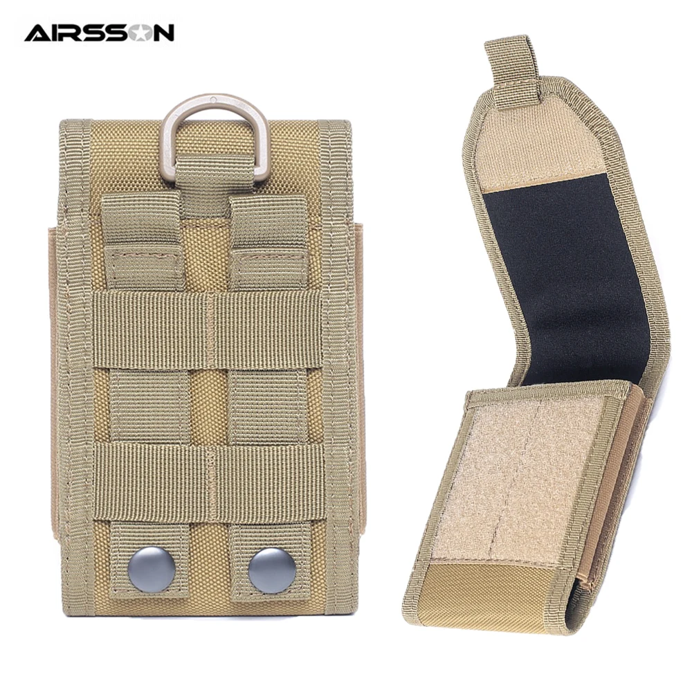 Тактический чехол для телефона MOLLE EDC Многофункциональный держатель для телефона чехол военный ремень поясная сумка карман сумки для наружного охоты кемпинга