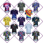 Футболка KEYIYUAN мужская с коротким рукавом, Джерси для горного велосипеда, летняя веломайка, вело