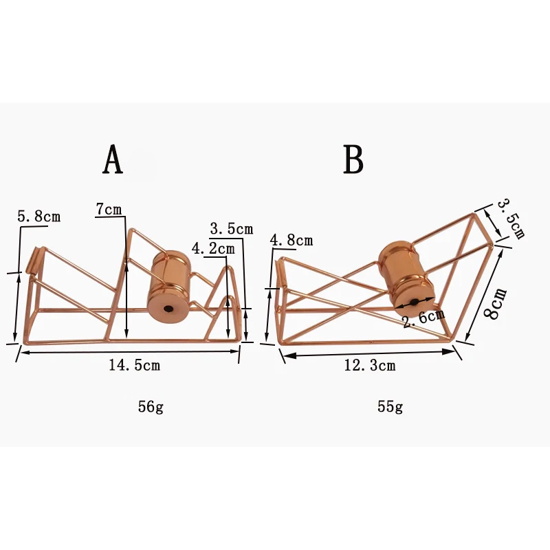 

Rose Gold/Golden Stationery Metal Tape Holder Tape Cutter Office Home Tapes Dispenser DJA99